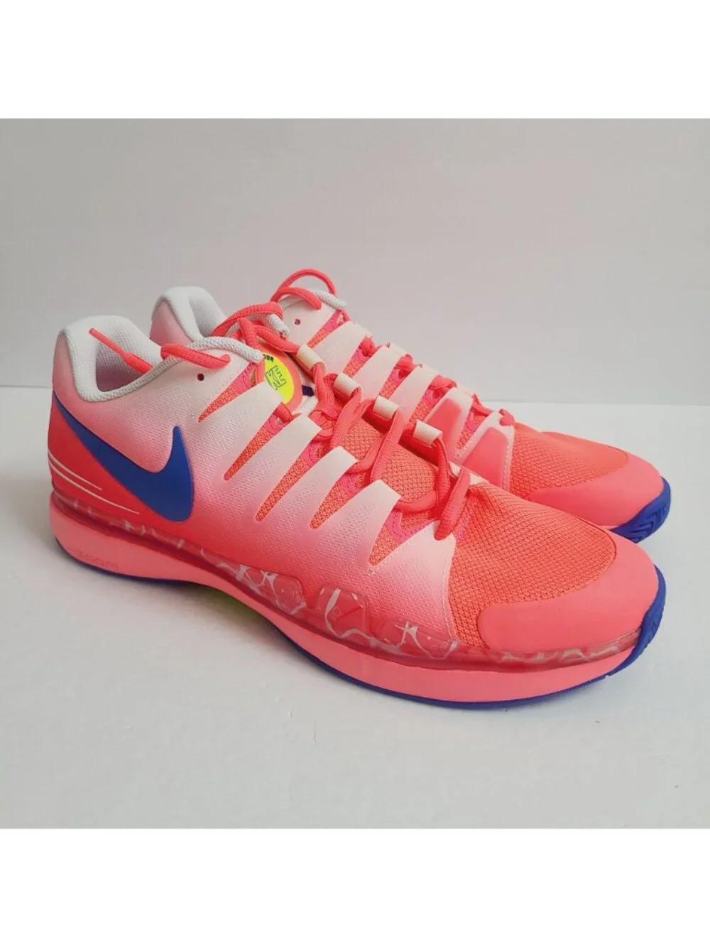 NEW Nike Court Air Zoom Vapor Tennis Shoes FB2664-600 Size 13 Hot Punch #1